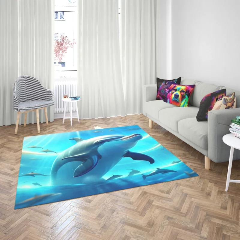 World Whale and Dolphin Day Rug 2