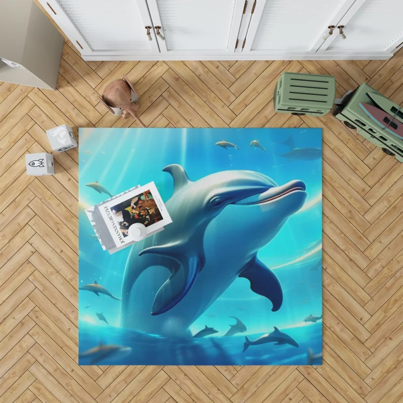 World Whale and Dolphin Day Rug