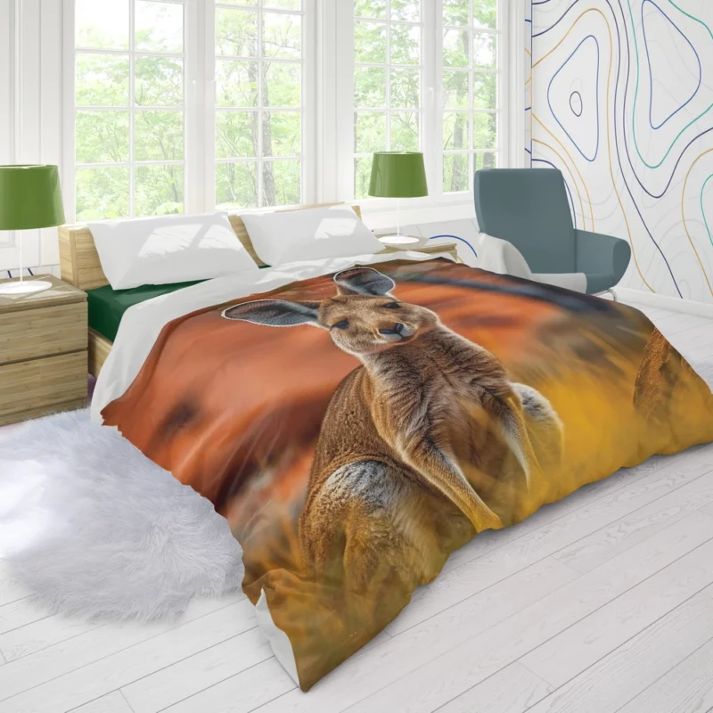 Young Deer Portrait Duvet Cover