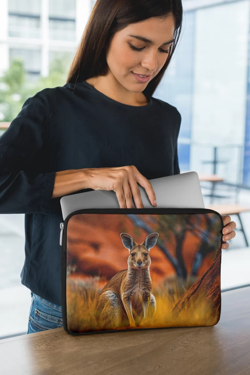 Young Deer Portrait Laptop Sleeve 1