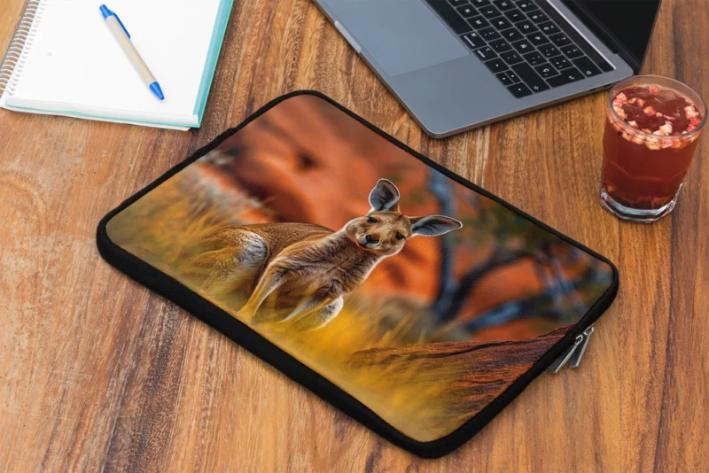 Young Deer Portrait Laptop Sleeve 2