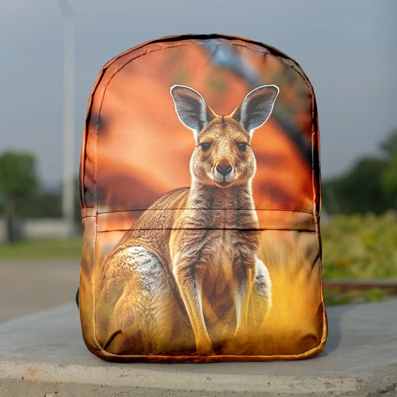 Young Deer Portrait Minimalist Backpack