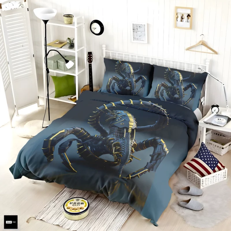 Zodiac Circle Illustration Bedding Set