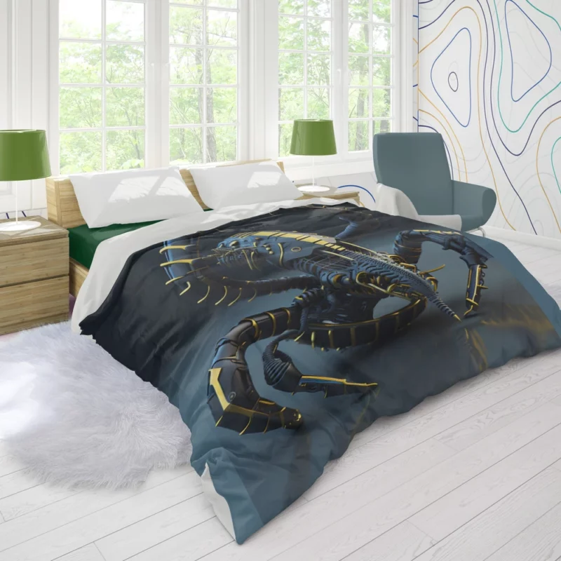 Zodiac Circle Illustration Duvet Cover