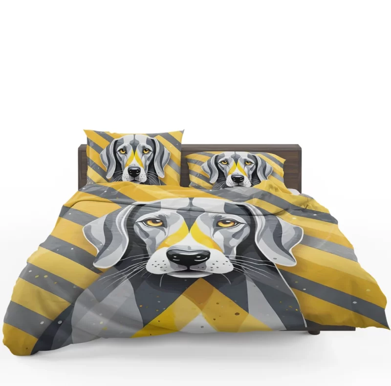 Adorable Azawakh Pup Dog Charm Bedding Set 1