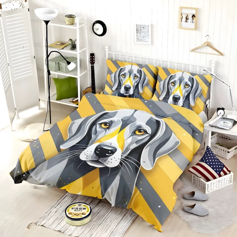 Adorable Azawakh Pup Dog Charm Bedding Set