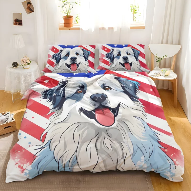 Agile Herder Pyrenean Shepherd Dog Bedding Set 2