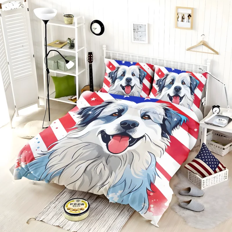 Agile Herder Pyrenean Shepherd Dog Bedding Set