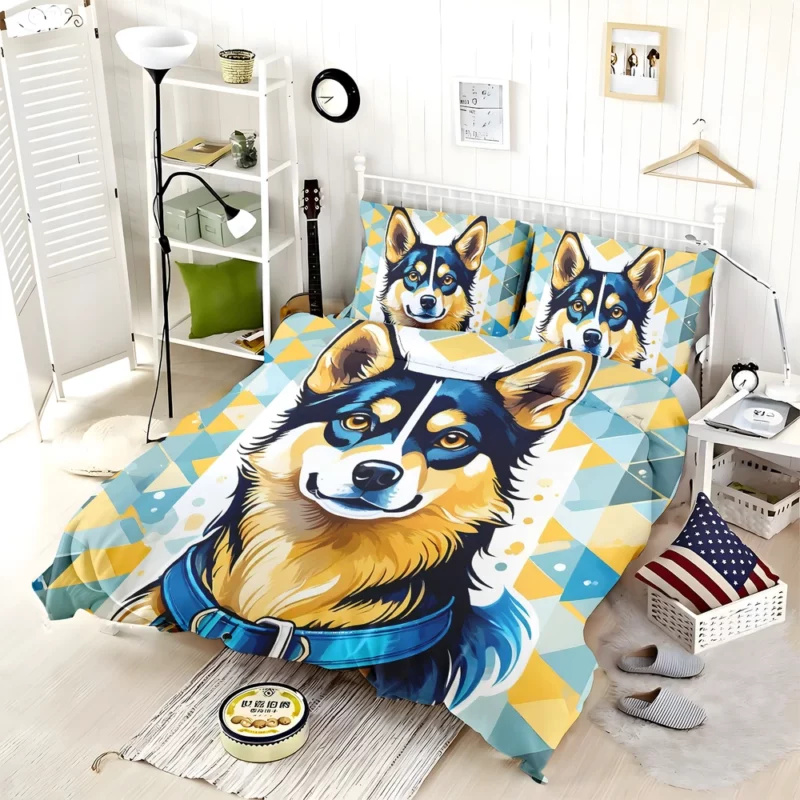 Alaskan Klee Kai Charm Dog Magic Bedding Set