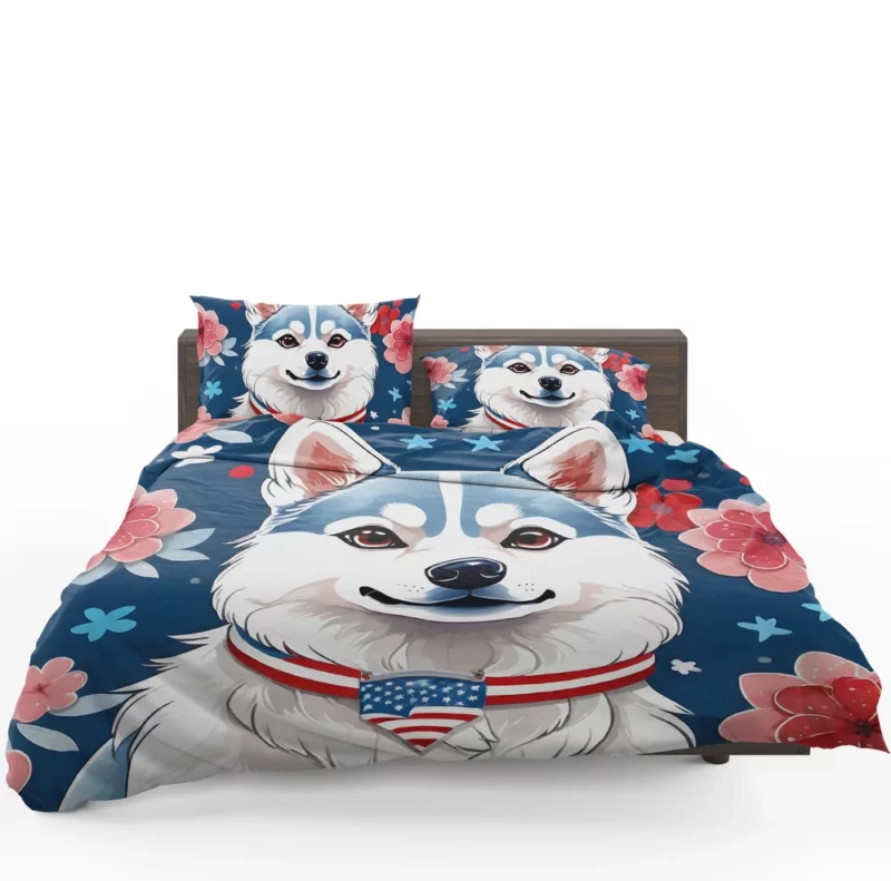 Alaskan Klee Kai Spirit Dog Adventure Bedding Set 1