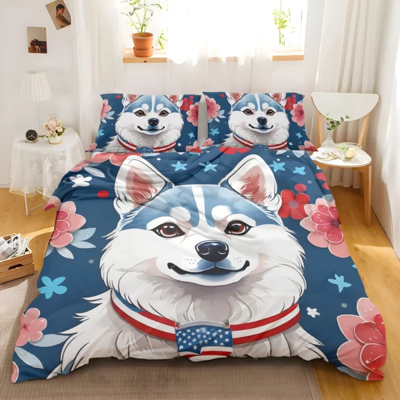 Alaskan Klee Kai Spirit Dog Adventure Bedding Set 2