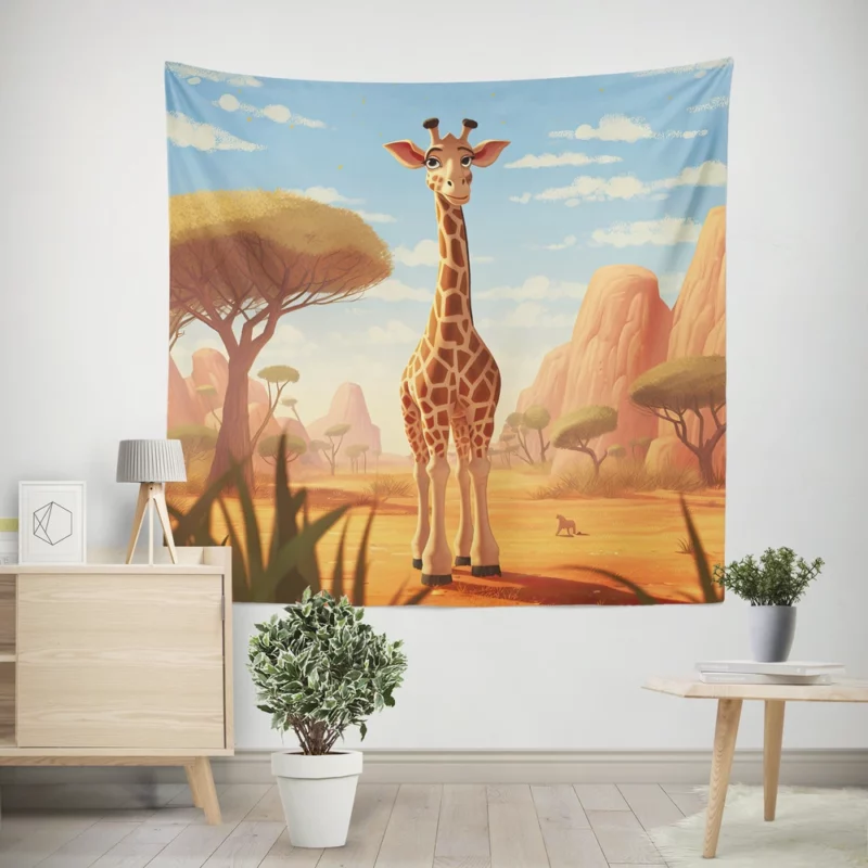 Amazing Animal Portrait Designs Wall Tapestry