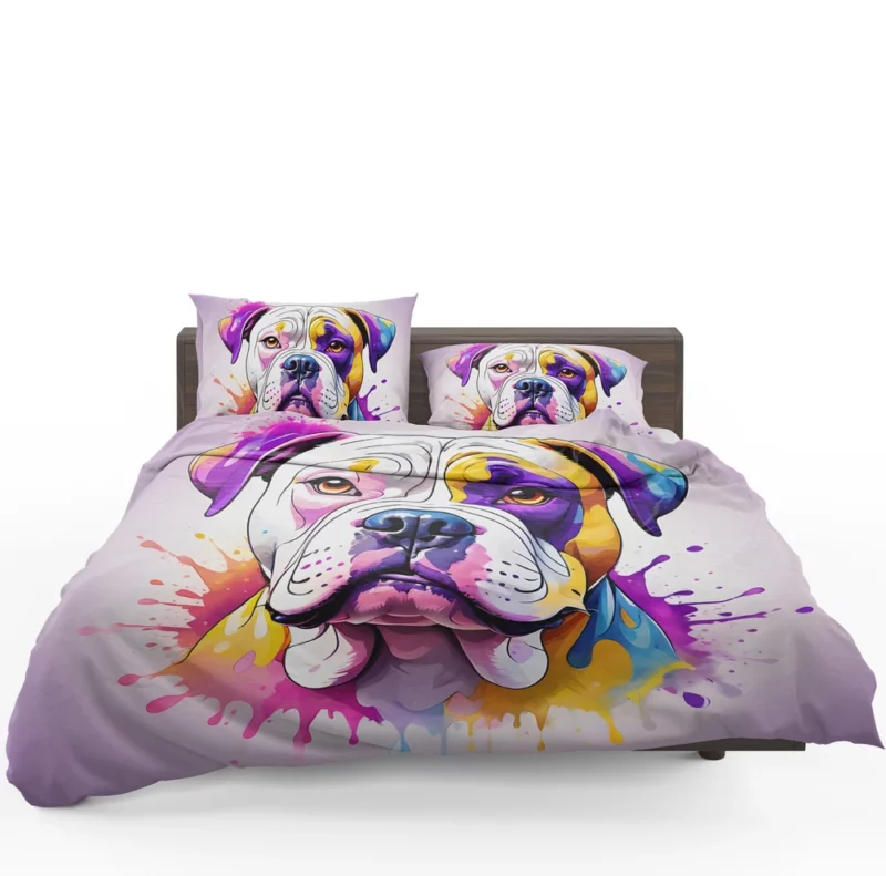 American Bulldog Heritage Dog Legacy Bedding Set 1