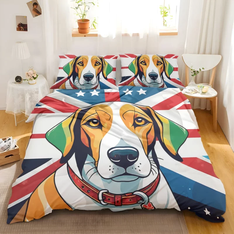 American Foxhound Grace Dog Elegant Prowess Bedding Set 2