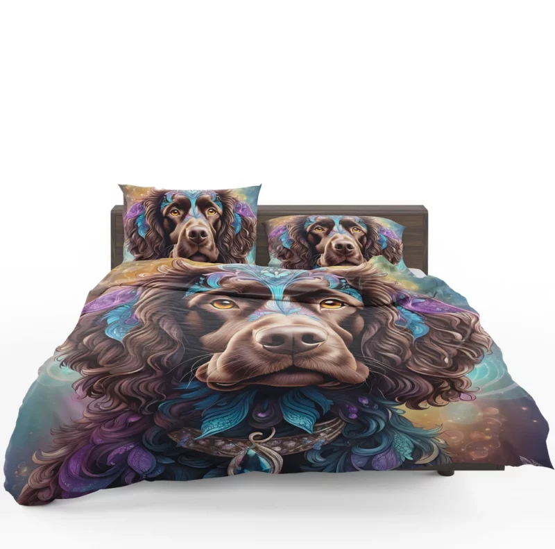 American Water Spaniel Charm Dog Delight Bedding Set 1