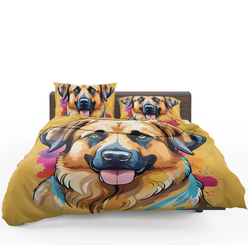 Anatolian Shepherd Charm Dog Endearing Spirit Bedding Set 1