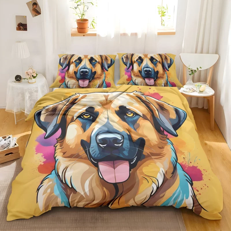 Anatolian Shepherd Charm Dog Endearing Spirit Bedding Set 2