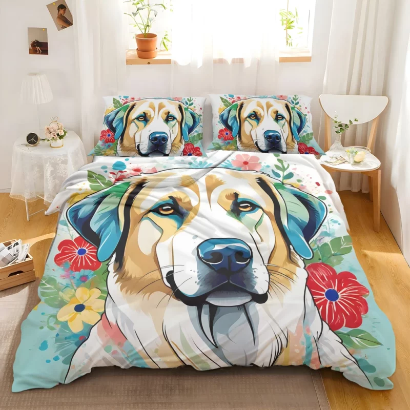 Anatolian Shepherd Spirit Dog Courageous Heart Bedding Set 2