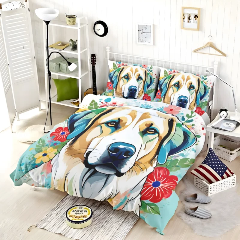 Anatolian Shepherd Spirit Dog Courageous Heart Bedding Set