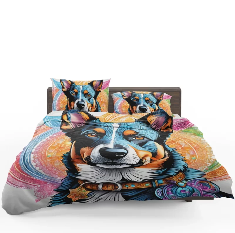 Australian Cattle Majesty Dog Presence Bedding Set 1