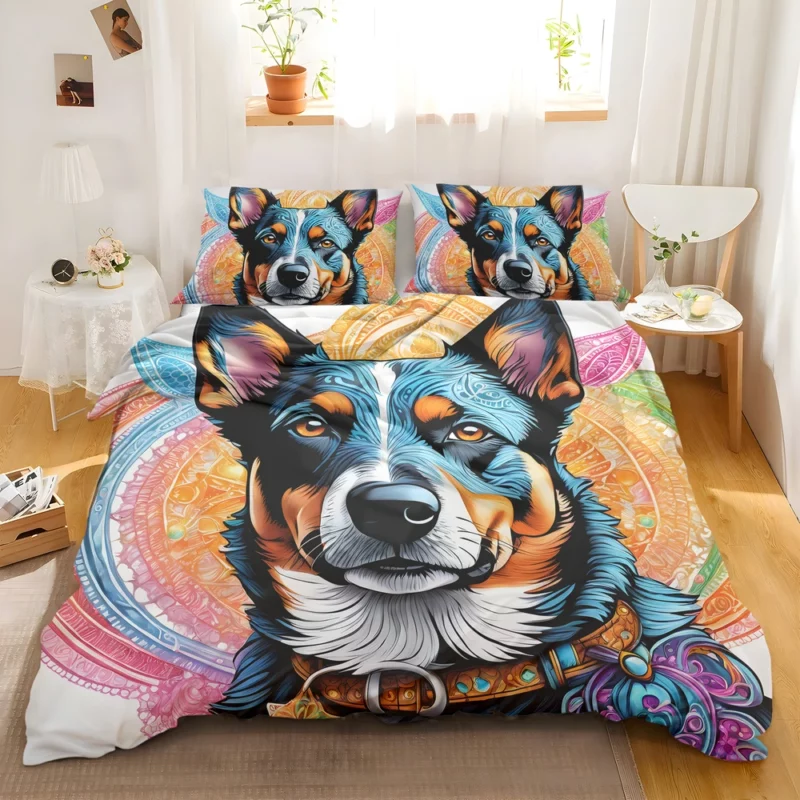 Australian Cattle Majesty Dog Presence Bedding Set 2