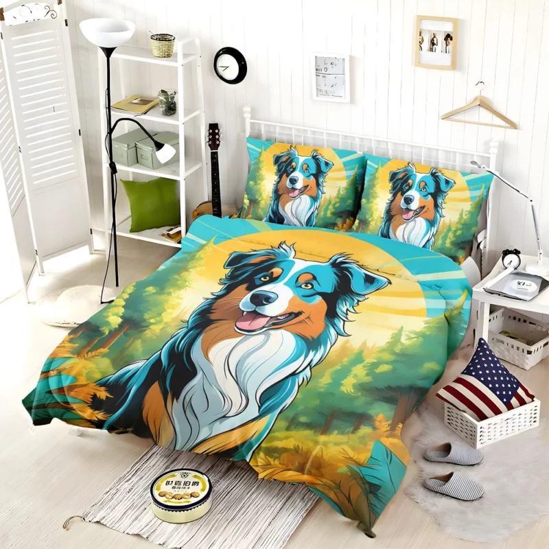 Australian Charm Dog Shepherd Spirit Bedding Set