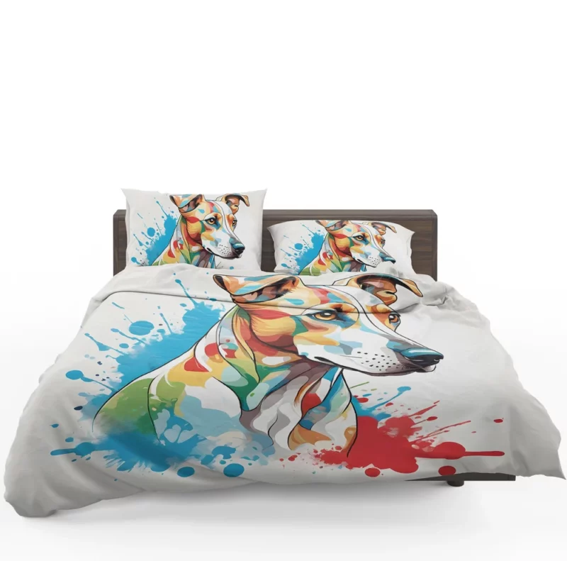 Azawakh Majesty Dog African Grace Bedding Set 1