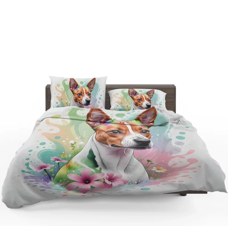 Basenji Charm Dog Endearing Spirit Bedding Set 1