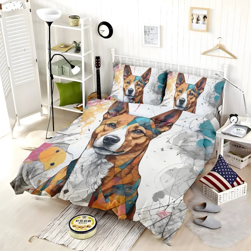 Basenji Heritage Dog African Legacy Bedding Set