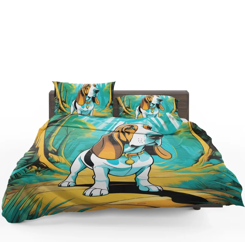 Basset Hound Heritage Dog Legacy Companion Bedding Set 1