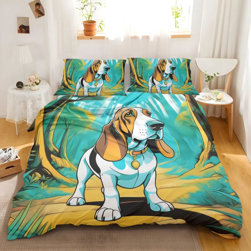 Basset Hound Heritage Dog Legacy Companion Bedding Set 2