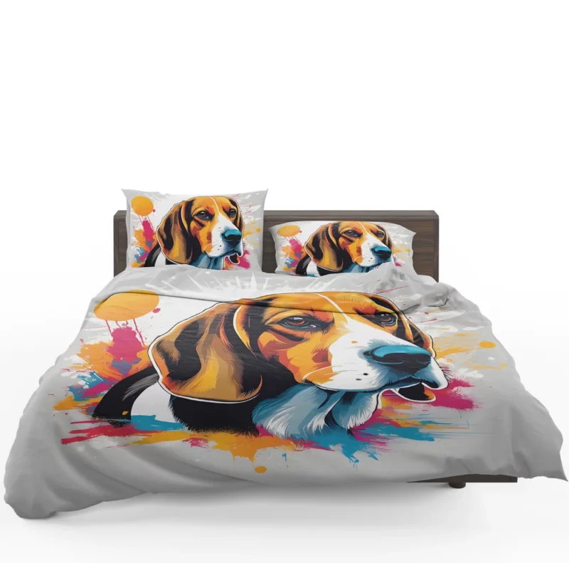 Beagle Beauty Dog Elegant Explorer Bedding Set 1