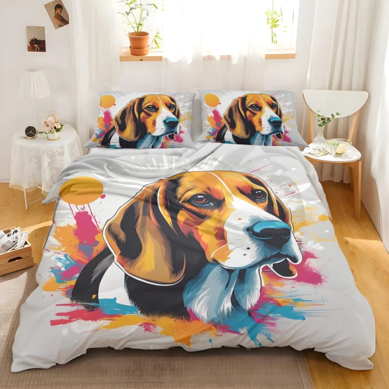 Beagle Beauty Dog Elegant Explorer Bedding Set 2