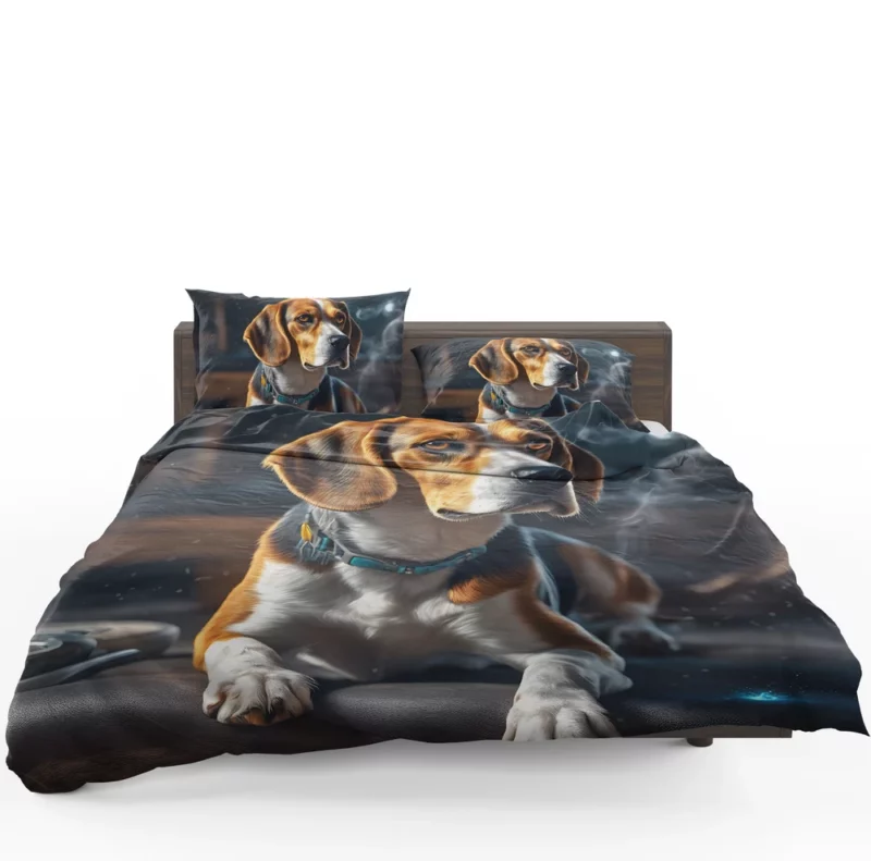 Beagle Charm Dog Endearing Spirit Bedding Set 1