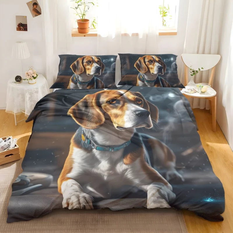 Beagle Charm Dog Endearing Spirit Bedding Set 2