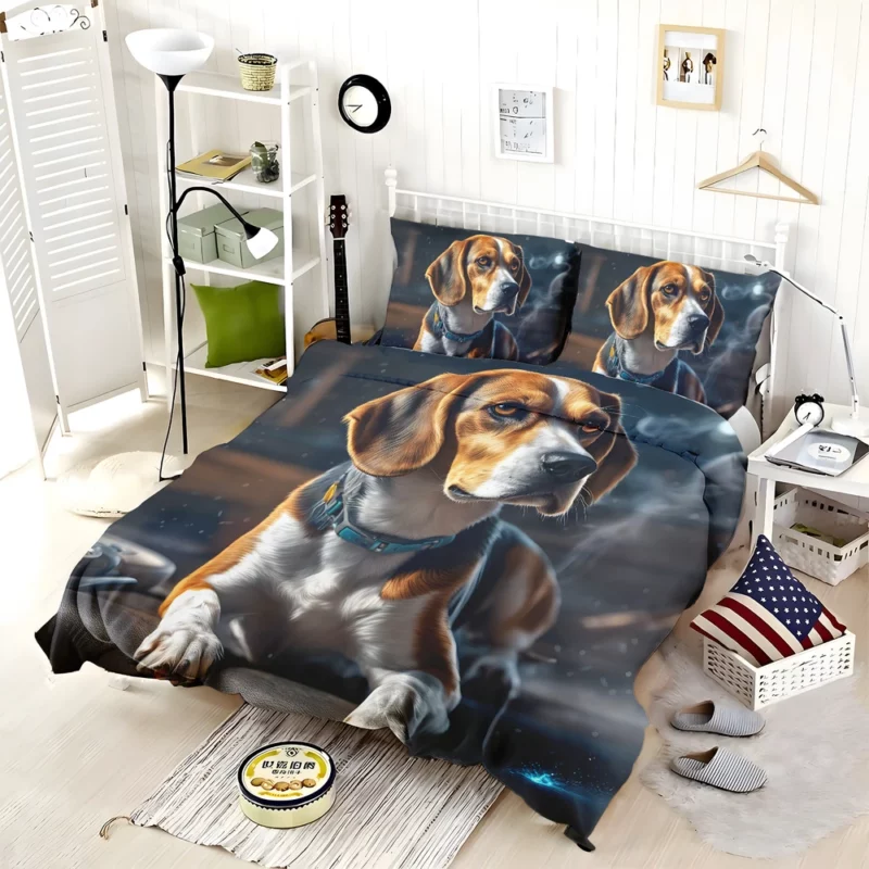 Beagle Charm Dog Endearing Spirit Bedding Set