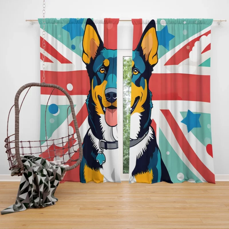 Beauceron Heritage Dog Noble Legacy Curtain