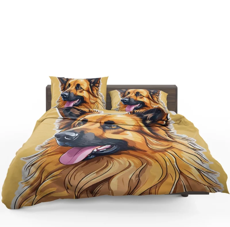 Belgian Tervuren Dog Intelligence Unleashed Bedding Set 1