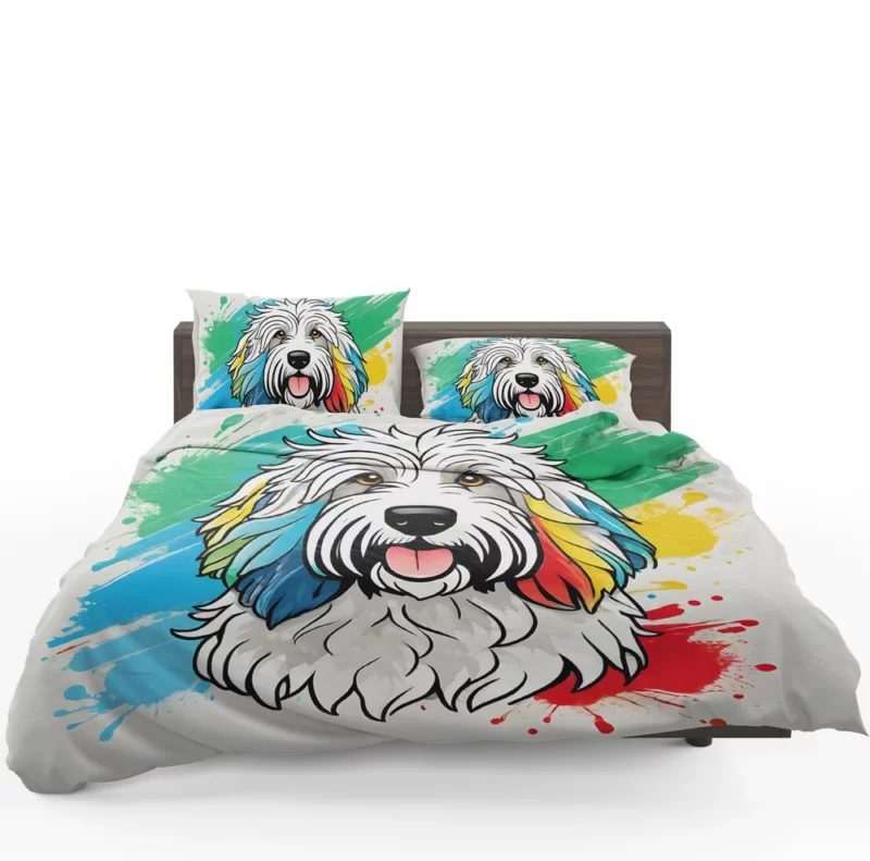Bergamasco Sheepdog Trusty Sidekick Bedding Set 1