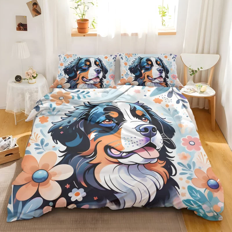 Bernese Mountain Dog Gentle Giant Bedding Set 2