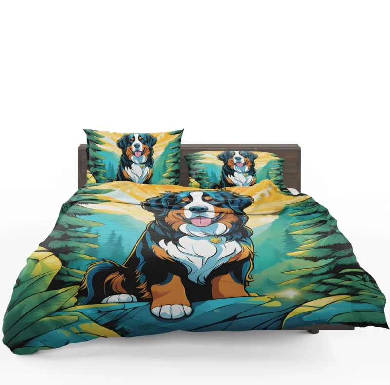 Bernese Mountain Dog Heritage Hound Bedding Set 1