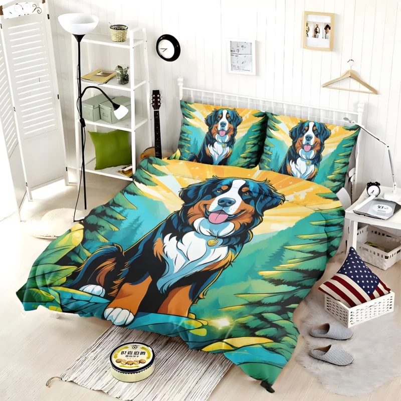 Bernese Mountain Dog Heritage Hound Bedding Set