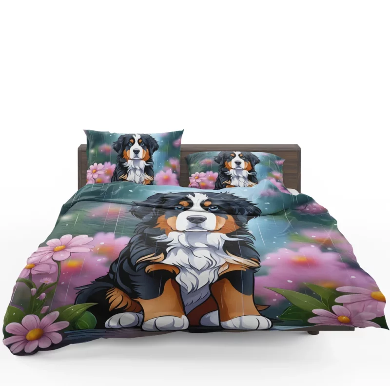 Bernese Mountain Dog Loyal Companion Bedding Set 1