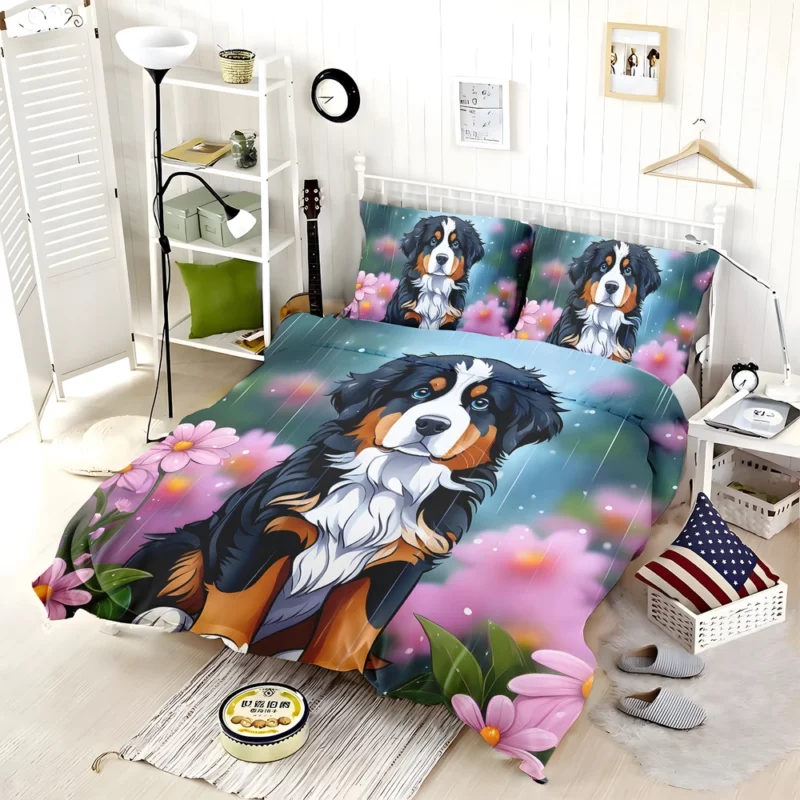 Bernese Mountain Dog Loyal Companion Bedding Set