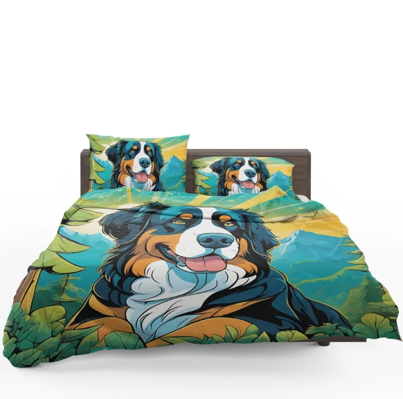 Bernese Mountain Dog Trusted Guardian Bedding Set 1