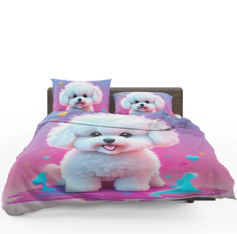 Bichon Frise Dog Heritage Hound Bedding Set 1