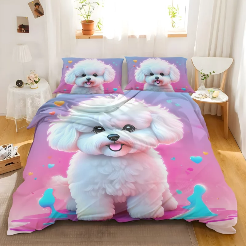 Bichon Frise Dog Heritage Hound Bedding Set 2