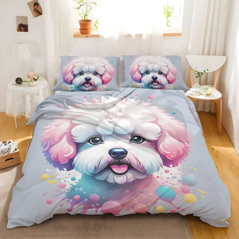 Bichon Frise Dog Trusted Companion Bedding Set 2