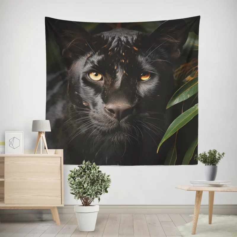 Black Panther National Geographic Photo Wall Tapestry