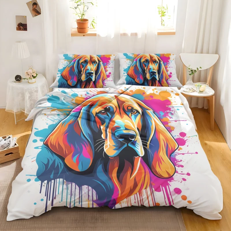 Bloodhound Dog Trusted Hound Bedding Set 2